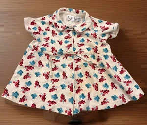 Vintage Macy Baby Kleid rote Beeren 18 Monate  - Bild 1 von 5