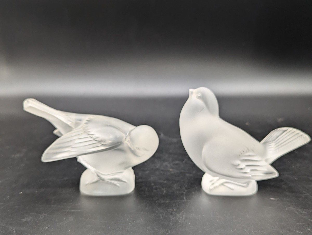 OLD LALIQUE フロストクリスタル女性像と白鳥 OLD LALIQUE フロストクリスタル女性像と白鳥 Proantic: Lalique