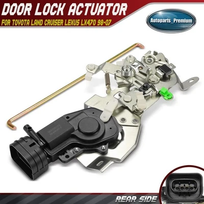 Actuador de bloqueo de puerta lateral trasera para Toyota Land Cruiser Lexus LX470 1998-2007 SUV Foto 1 de 4