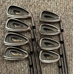 Spalding Executive EZX Oversize RH Iron Set 3-PW Regular Flex Steel Shafts VGC - Picture 1 of 10