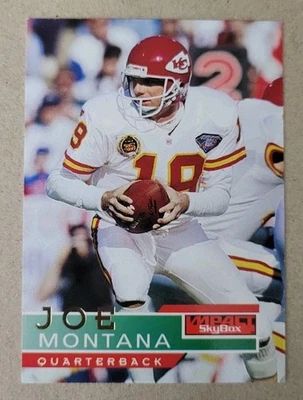 Skybox Impact 1995 - Joe Montana #72 Foto 1 de 2