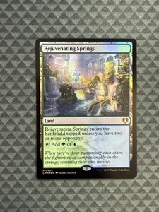 MTG Muelles Rejuvenecedores #0424 Lámina Raro Commander Masters (CMM)  - Imagen 1 de 4