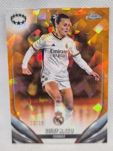#/25  Hayley Raso Australia Matildas Real Madrid Topps Chrome UCL 2024 - Bild 1 von 2