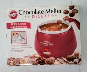 Wilton Chocolate Deluxe Electric Melting Pot Fondue Dessert Server - Picture 1 of 5