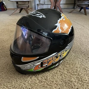 Arctic Cat Snowmobile Helmet Size XL DOT Full Face - Picture 1 of 17