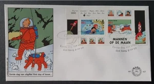 1999 NETHERLANDS NEDERLAND KUIFJE TIN-TIN COMICS CARTOON NR 407 FDC - Picture 1 of 1