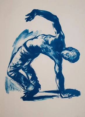 Martin Stommel Breakdancer Zeitgenössische Kunst Bonn Lithografie 2014 5/30 - Bild 1 von 2