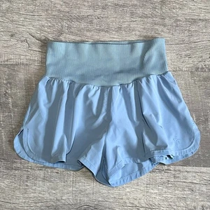 Pantalón Corto JoyLab Atlético Tejido para Correr 2.5” Mujer S Azul Sin Costuras Cintura Forro - Imagen 1 de 7