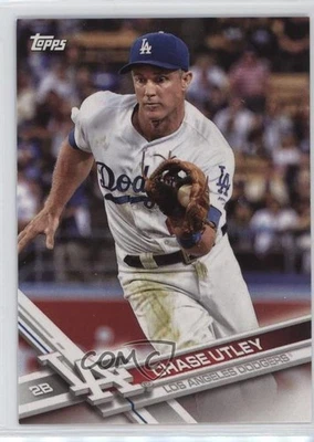 2017 Topps Los Angeles Dodgers Chase Utley #LAD-9 - Image 1 of 2