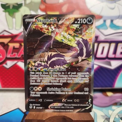 Skuntank V 181/195 Alt Art - Silver Tempest - Pokemon TCG - SHIPS FAST - Image 1 of 2