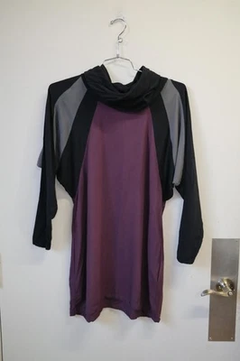 Mini vestido de manga larga Issey Miyake años 80 Foto 1 de 4