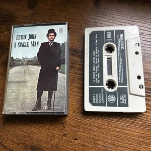 Elton John a Single Man Music Cassette tape tested excellent condition  - Picture 1 of 6