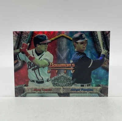 Bowman's Best Refractor #106 1994 Javy Lopez-Jorge Posada novato radiocontrol Foto 1 de 4