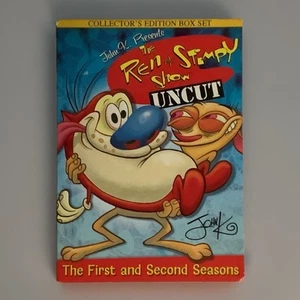 The Ren & Stimpy Show: First & Second Season (1 & 2 Uncut) (DVD 1991 3-Disc Set) - Picture 1 of 4