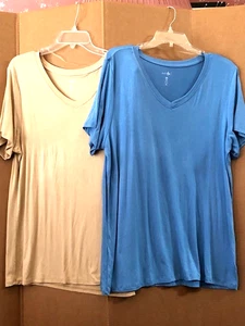 Just Be 2 Übergröße Tunika Shirts Bluse T Tops Damen Gr. 2XL 20 22 - Bild 1 von 1