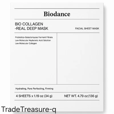 Biodance Bio Collagen-Real Deep Mask 4 Sheets x 1.19 oz (34g)