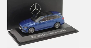 Helpa 1/43 Mercedes C-Class Wagon S206 Estate 2021 Blue Herpa 1 43 C-Klasse - Picture 1 of 1