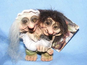 Ny Form Nyform Trolls recién casados coleccionable noruego T094 - Imagen 1 de 2
