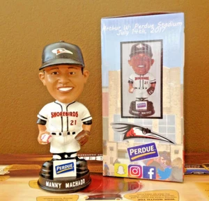 San Diego Padres SUPER STAR ~ Manny Machado 2017 Delmarva Retro Bobblehead SGA  - Picture 1 of 1