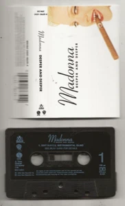 MADONNA DEEPER AND DEEPER RARE UK CASSETTE SINGLE, UNPLAYED, MINT - Picture 1 of 2
