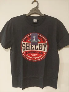 Shelby Cobra Car Retro Logo Tshirt Mens Large - Ford - Picture 1 of 6
