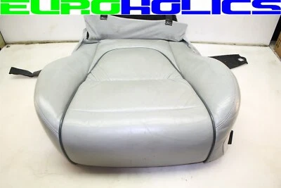Jaguar XJ8 X350 04-07 Left Front Driver Lower Bottom Seat Cushion Gray - Image 1 of 4