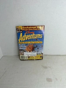 Disney Adventures Magazine Winter 2001 Disney California Adventure Backstreet - Picture 1 of 3