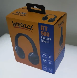 Cuffie bluetooth Impact pieghevoli microfono integrato lettore micro SD - Photo 1/3