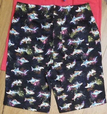 Spotted Zebra 3 Pack Boys Knit Jersey Play Shorts Sz XL Elastic Draw Stringwaist - Imagem 1 de 4