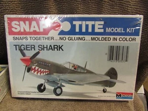 MONOGRAM SNAP TITE MODEL KIT TIGER SHARK NEW - Picture 1 of 1