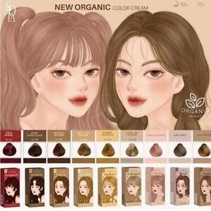 🌟 Color Cream organic Hair Your Permanent Choose Shades natural ginseng + bowl