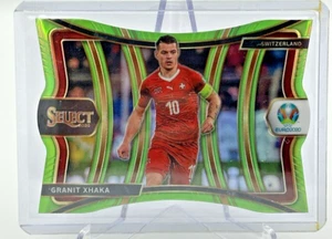 2020 Panini Select UEFA Euro Granit Xhaka Green Die Cut 146/149 Prizm #157 - Picture 1 of 3