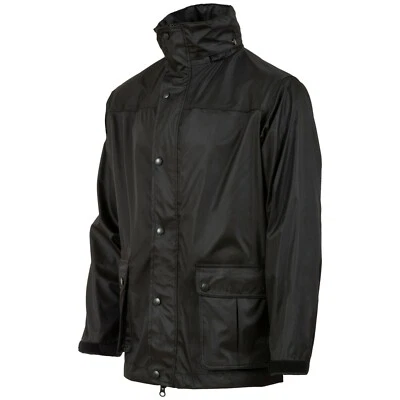 Highlander Tempest Waterproof Jacket Walking work hiking Black - Image 1 of 3