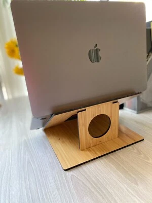 Portable Laptop iPad Notebook Stand for Desk Table Counter - Image 1 of 4