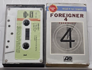 FOREIGNER 4 (Cassette, Oasis Records) - Korean Import - Picture 1 of 2