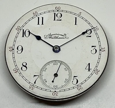 MOVIMIENTO RELOJ BOLSILLO AMERICAN WALTHAM / RIVERSIDE 17 Joyas 16s Funciona Foto 1 de 4