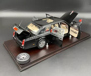 1/18 China Hong Qi CA7601 70th Anniversary Parade Car Alloy Model Gift - Picture 1 of 22
