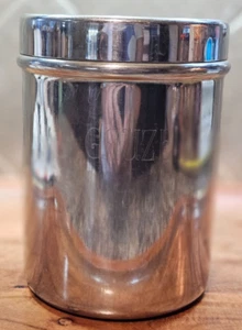 Vintage Gauze Stainless Canister - Picture 1 of 4