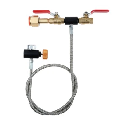 Комплект соединителей для заправочной станции CO2 адаптер для заправки цилиндра бака газировки - Изображение 1 из 4