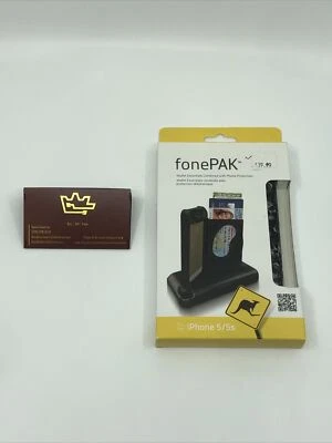 Fonepak IPhone 5 / 5S  Hard Wallet Case With Card Holder - Skulls - Image 1 of 4