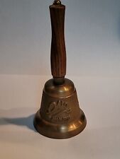 Ohio Bicentennial Brass And Wood Hand Bell, 1803 - 2003