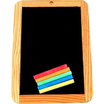 Chalk Slate With Chalks - Image 1 of 2
