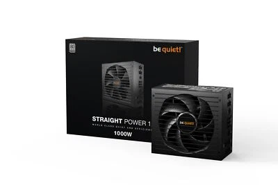 be quiet! STRAIGHT POWER 12 1000W ATX 3.1 Netzteil 80+ Platinum PCIe 5.1 modular - Bild 1 von 4