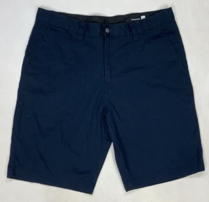 Volcom Chino Shorts Men Size 36 Navy Blue - Picture 1 of 8
