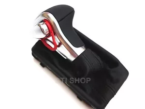 AUDI 8R B8.5 Q5 CUERO CROMO PERILLA DE CAMBIO Fit A4 A5 Q5 2009 ~ 2012 - Imagen 1 de 7