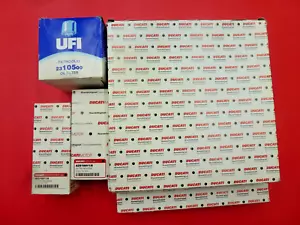 Ducati NOS OEM 900SS filters lot buy: two Fuel, two Air, one NOS UFI Oil filter. - Picture 1 of 7