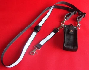 Nylon Full Pocket Firefighter Reflective Radio Strap Combo Set Regular Length - Picture 1 of 1