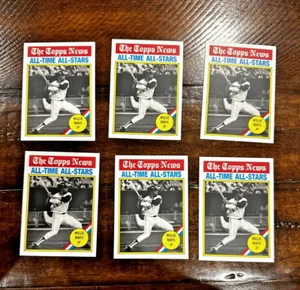 LOT-2025 Topps Heritage Baseball-ALL-TIME ALL-STAR TOPPS NEWS HOF WILLIE MAYS - Bild 1 von 2