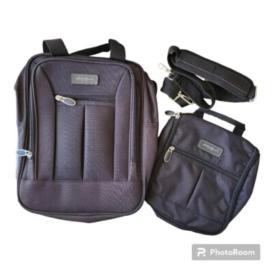 Bolsa de equipaje de viaje ligera Eddie Bauer con bolsa de artículos de tocador negra de mano Foto 1 de 4