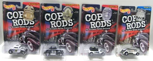 Vintage Hot Wheels Cop Rods 4 Car Lot, NIP-Read - Picture 1 of 16